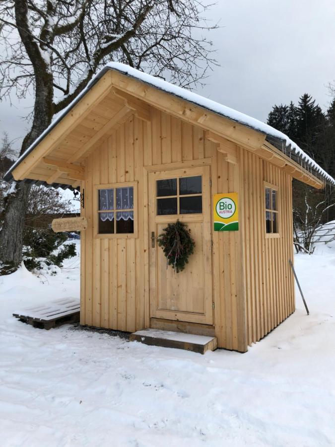 Apartament Biohof Auinger, Der Tiererlebnishof Aurach am Hongar Zewnętrze zdjęcie